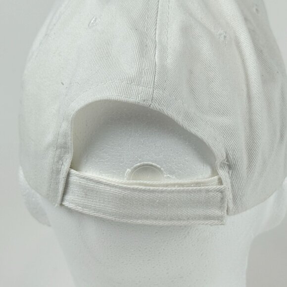 Myrtle Beach SC Souvenir Hat White Embroidered Retro Cap Adjustable Travel Gift - Picture 4 of 5